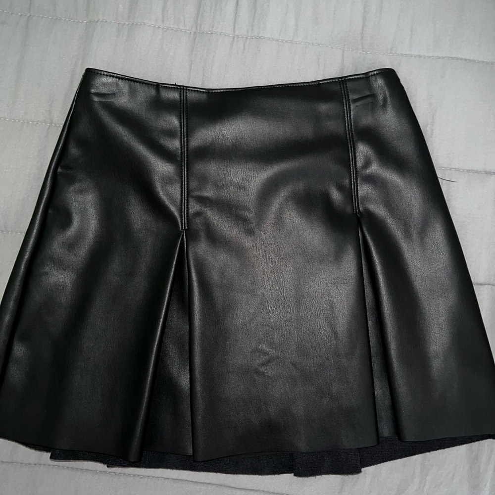Abercrombie & Fitch Leather Skirt